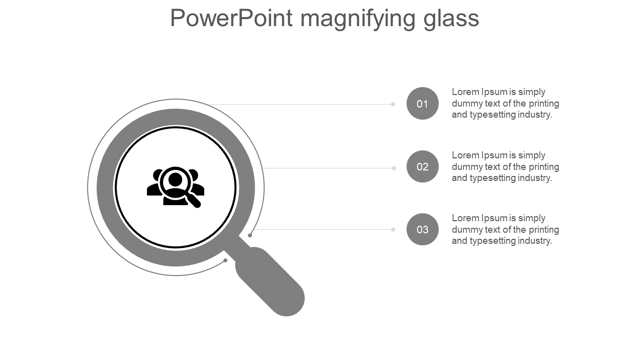 Free - Magnifying Glass PowerPoint Template and Google Slides